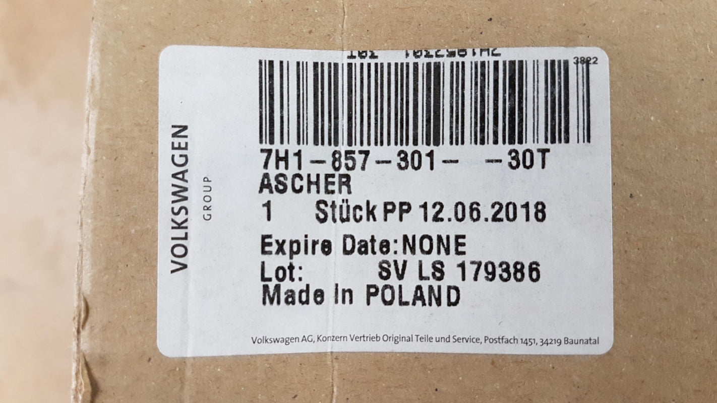 Original VW Transporter T5 Ascher Zigarettenanzünder Getränkehalter 7H185730130T