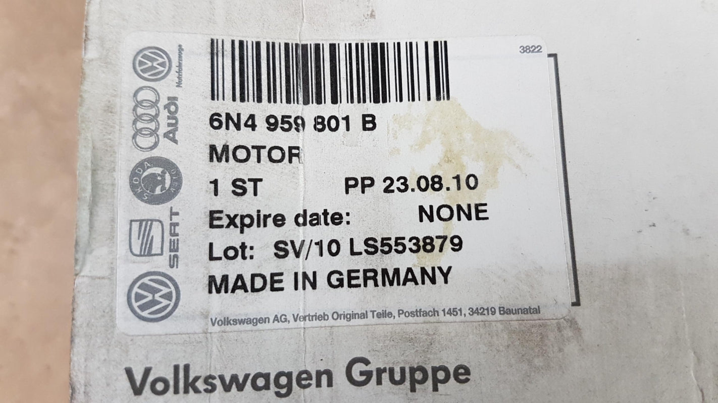 Original VW Sharan 7M Polo 6N Fensterhebermotor vorne rechts 6N4959801B