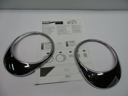 Original NISSAN Cube (Z12) 2009- Nebelscheinwerfer Rahmen 2 st. Chrom KE5401F080