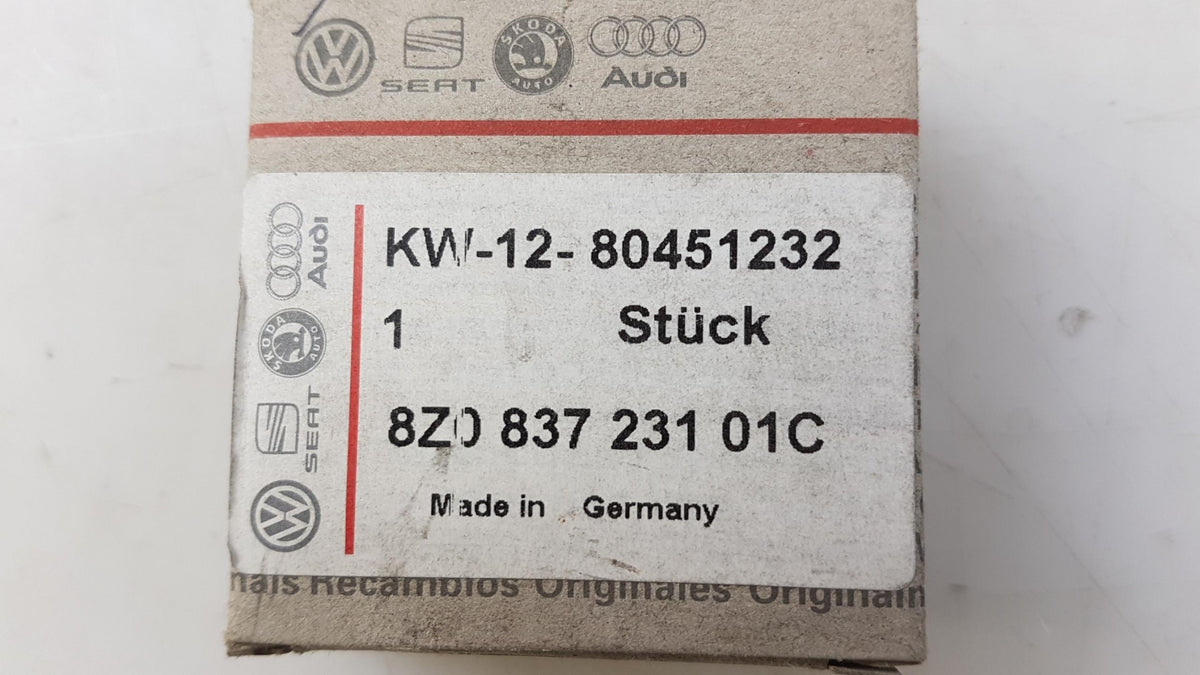Original AUDI A2 A4 Funkfernbedienung 3-Tasten satinschwarz 8Z083723101C