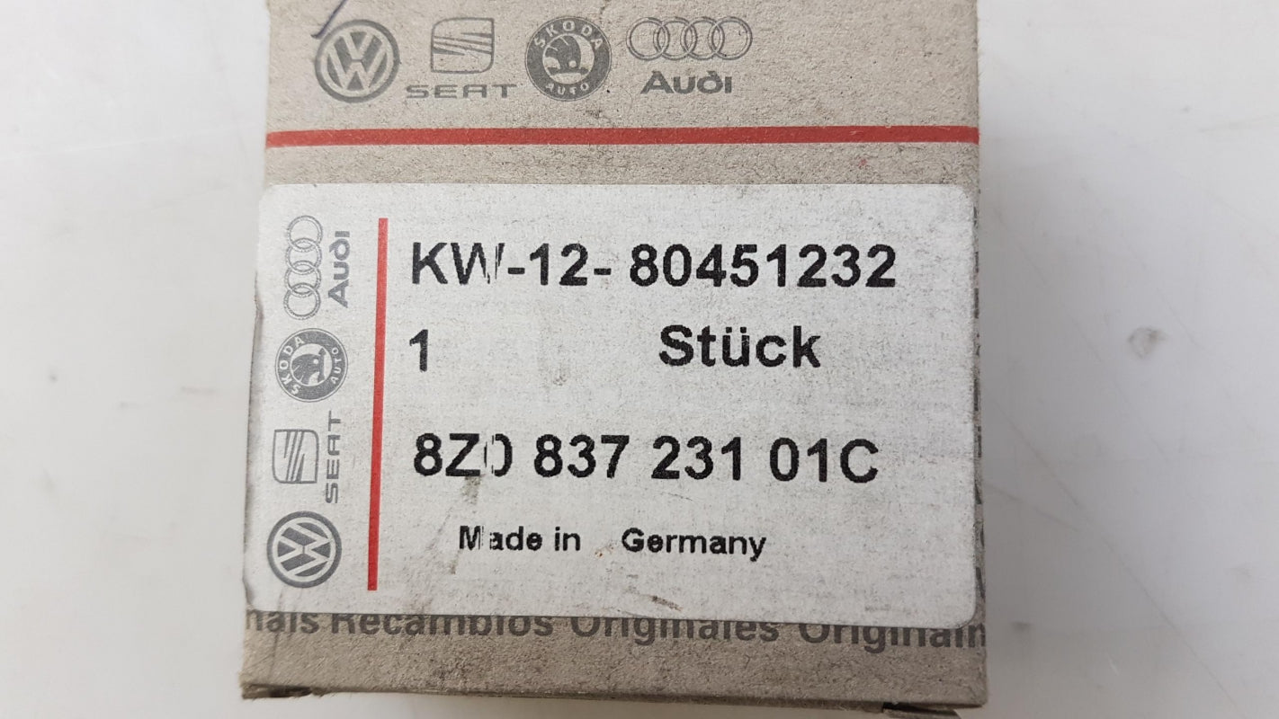Original AUDI A2 A4 Funkfernbedienung 3-Tasten satinschwarz 8Z083723101C