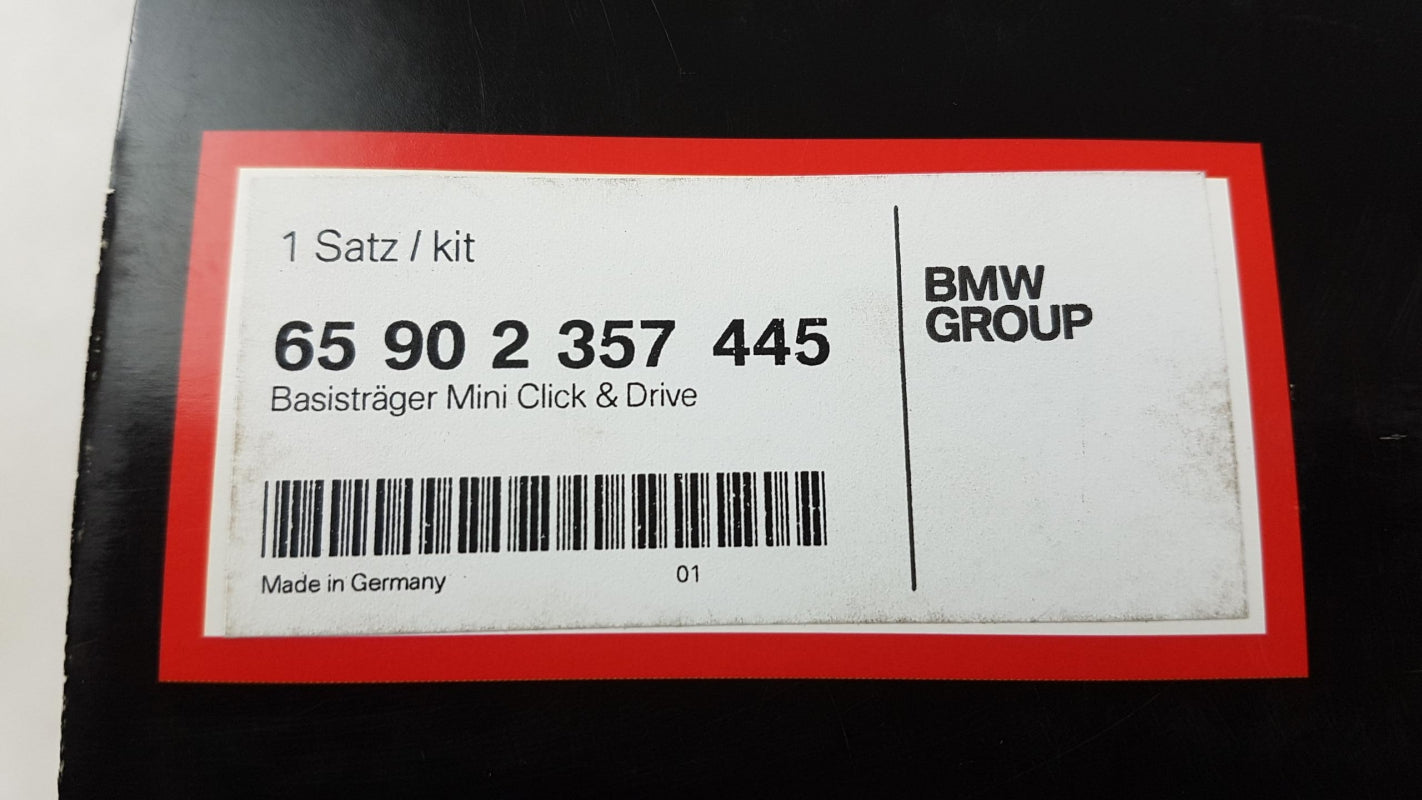 Original MINI F55 F56 F57 Click & Drive System Basisträger Halter 65902357445