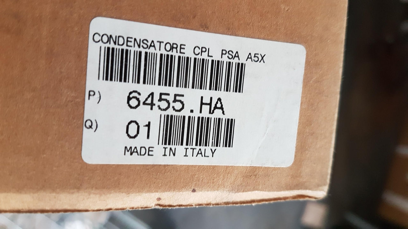 Original OE Peugeot Klimakondensator 6455HA
