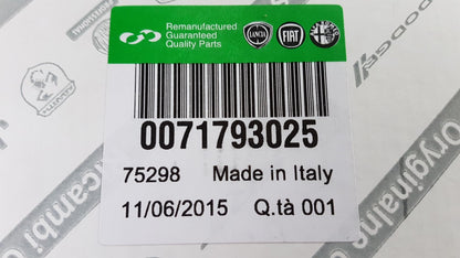 Original FIAT Bravo Doblo Idea Punto LANCIA Musa 1.9 JTD AGR-Ventil 71793025