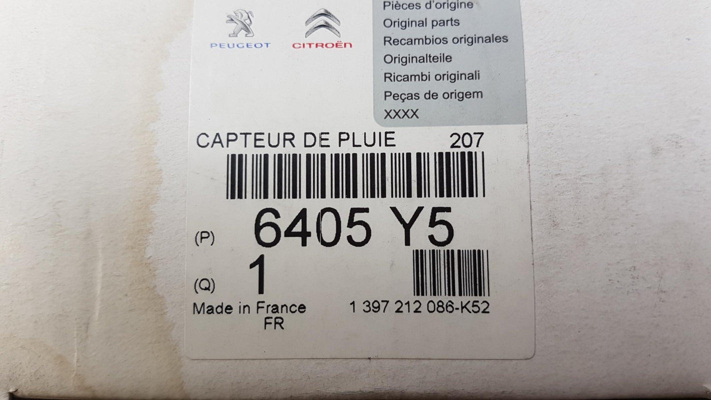 Original OE Peugeot Regensensor 6405Y5