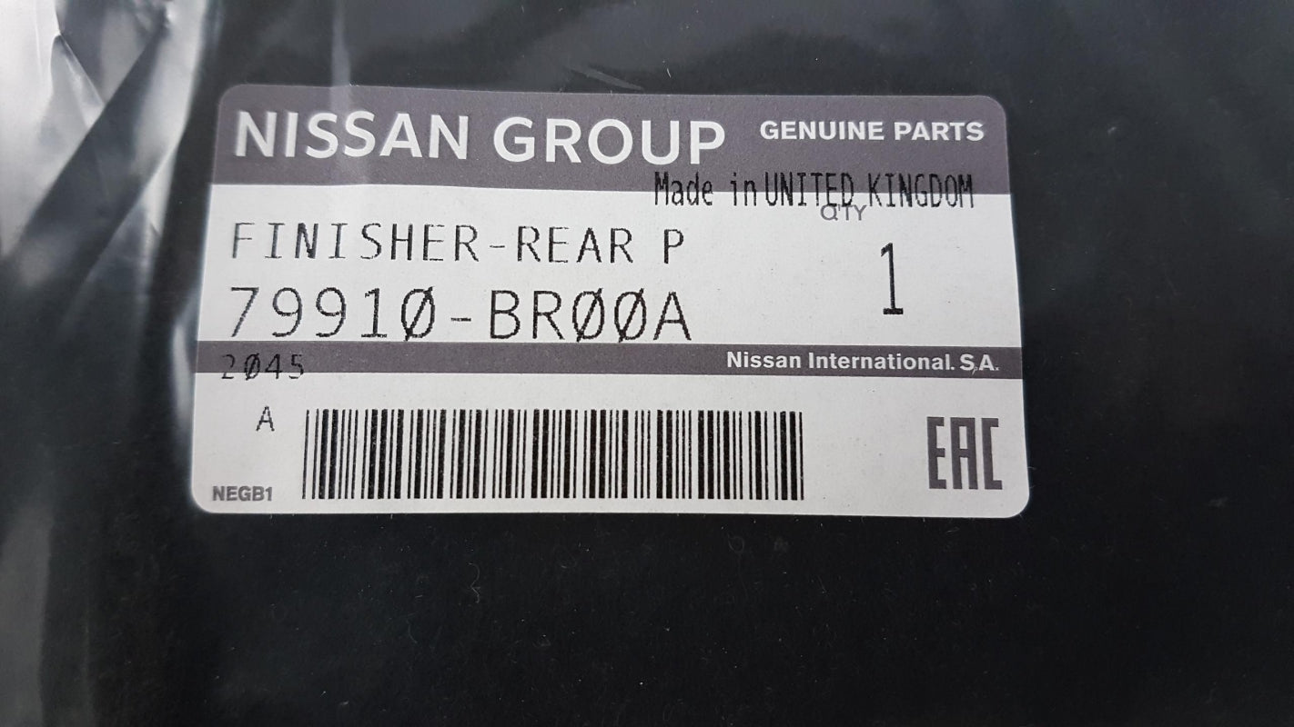 Original NISSAN Qashqai '06-'14 Dualis '07-'13 Hutablage 79910BR00A