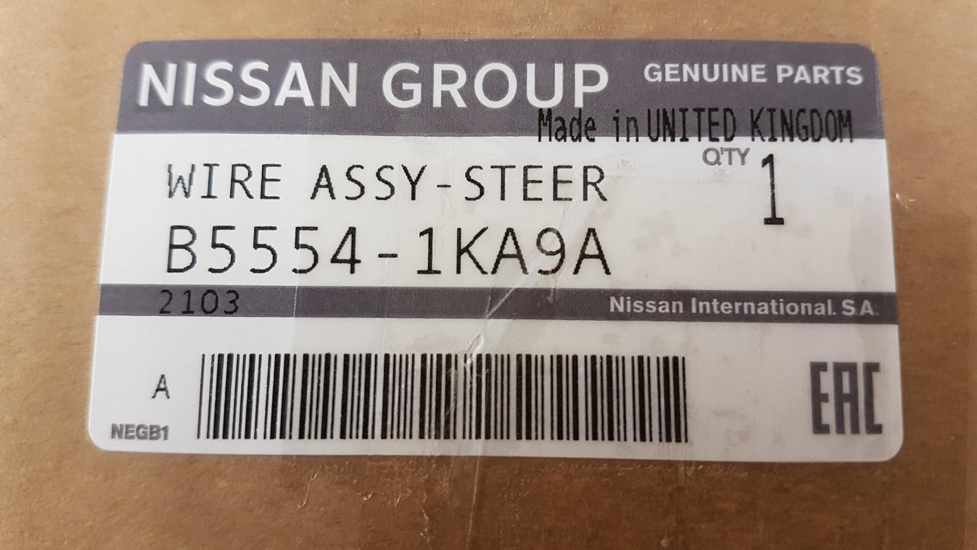 Original NISSAN Juke (F15E) 2010-2019 Schleifring B55541KA9A