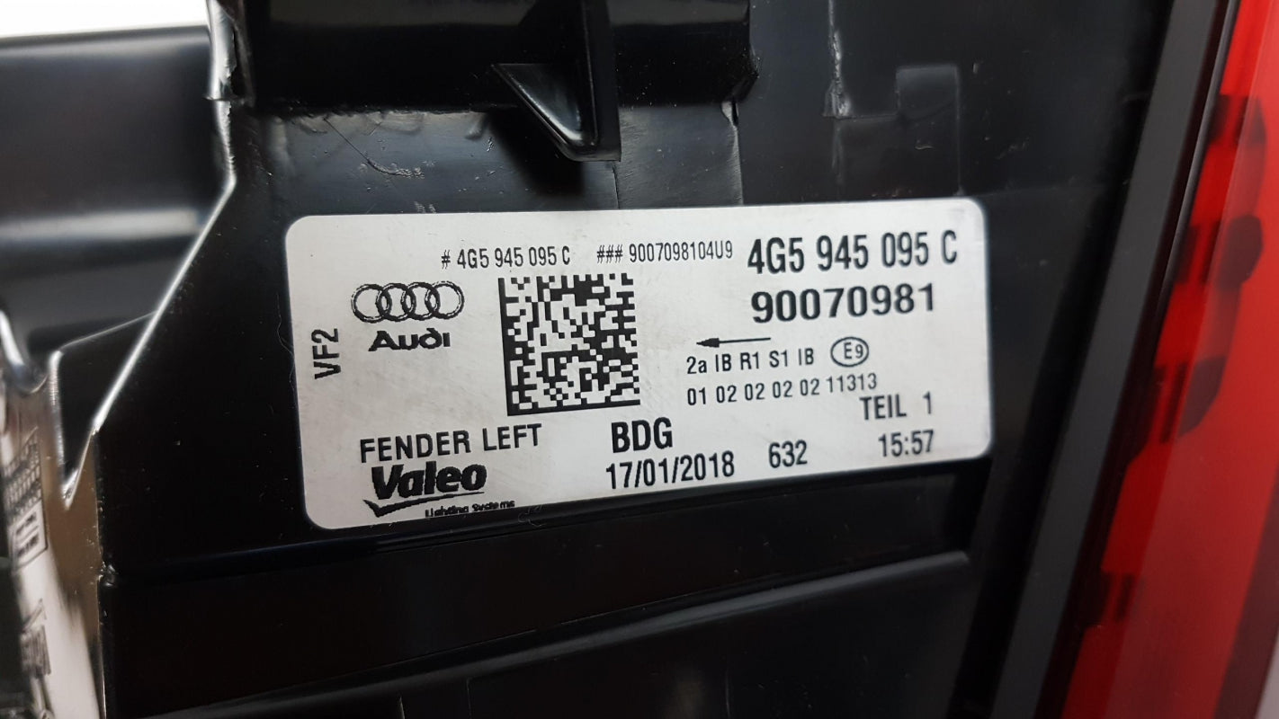 Original AUDI A6 C7 (4G) Heckleuchte Led Links 4G5945095C
