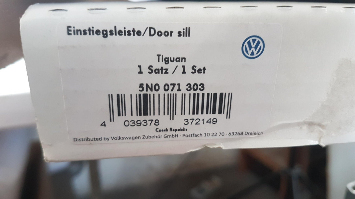 Original VW Tiguan 2007-2017 Einstiegsleistensatz (4 Stück) 5N0071303