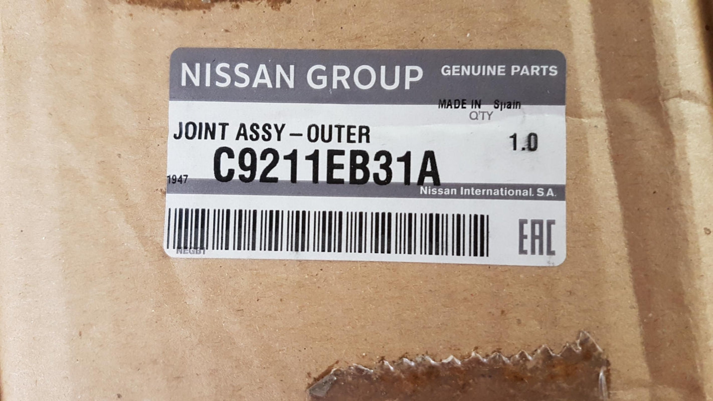 Original OE NISSAN Antriebswelle Gelenksatz C9211EB31A