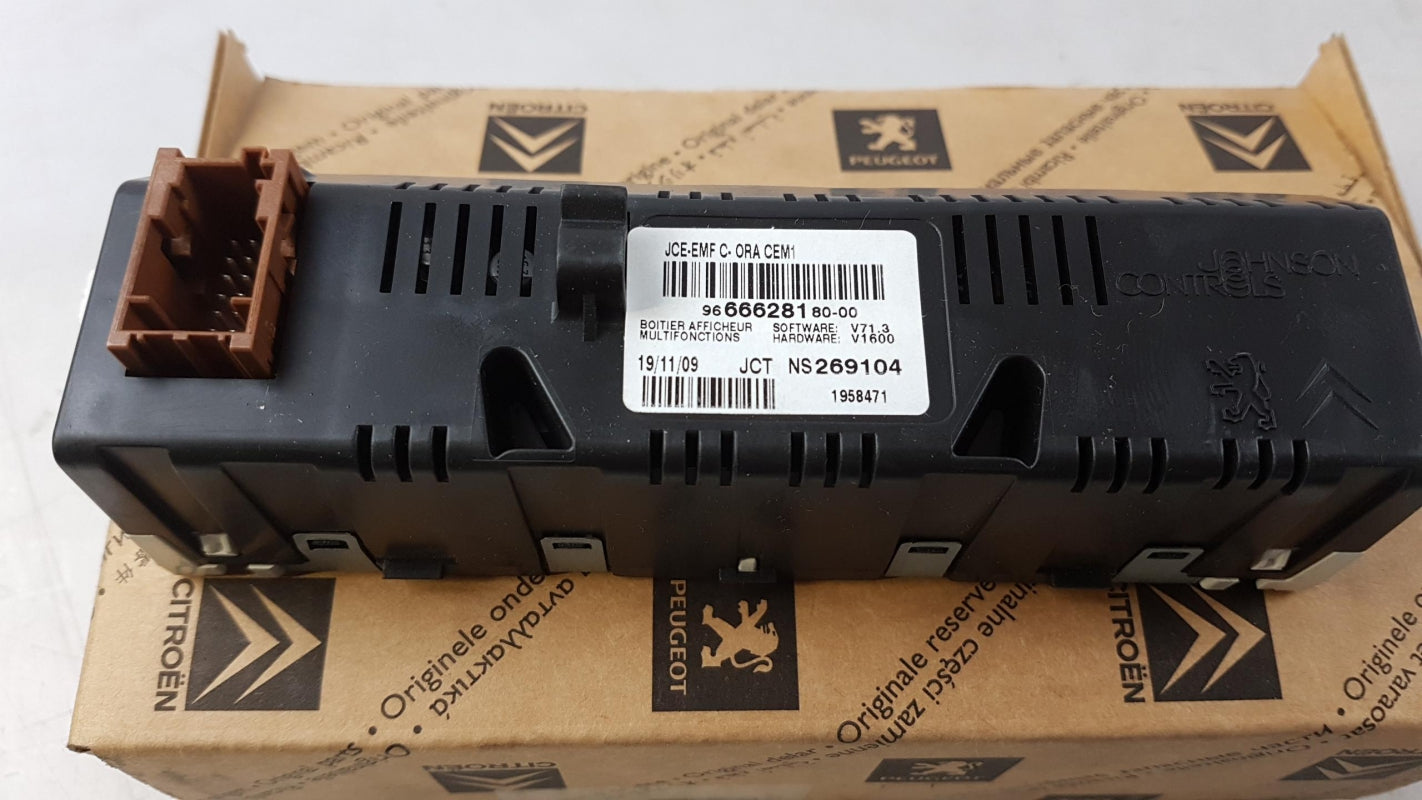 Original OE Peugeot Anzeigeeinheit 6593K4