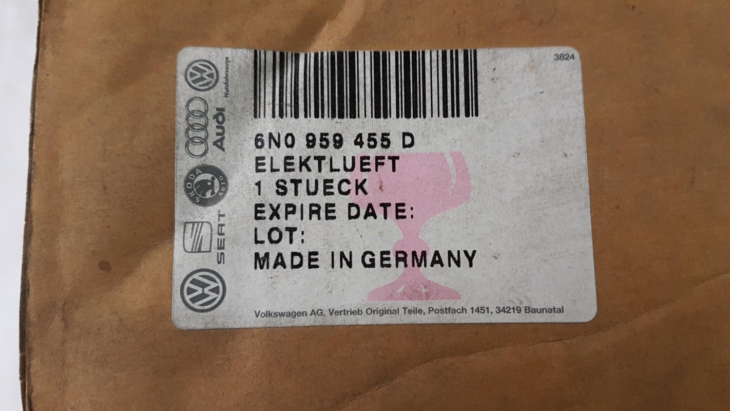 Original VW Lupo Polo 6N Sharan SEAT Alhambra (7M) Kühlerlüfter 345mm 6N0959455D