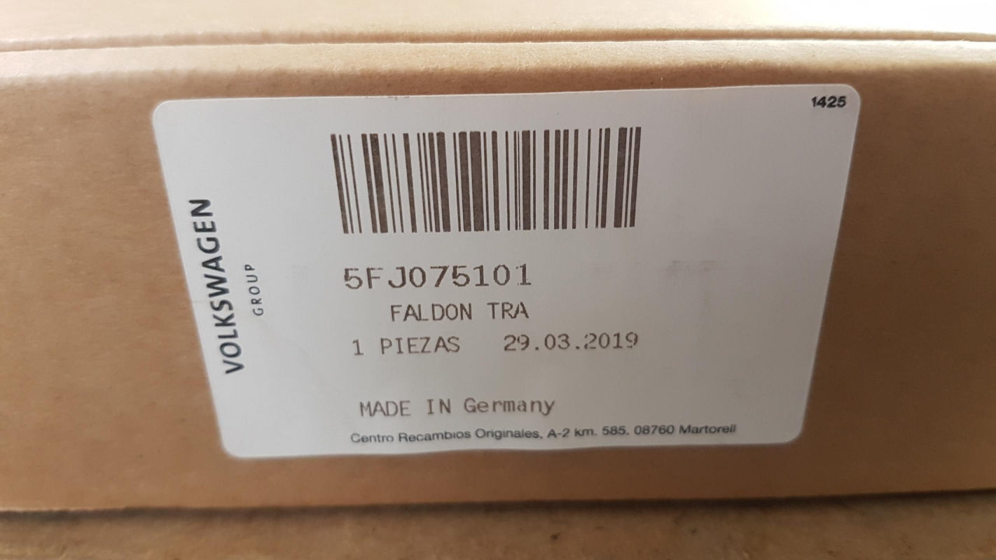 Original OE Volkswagen Schmutzfänger 5FJ075101