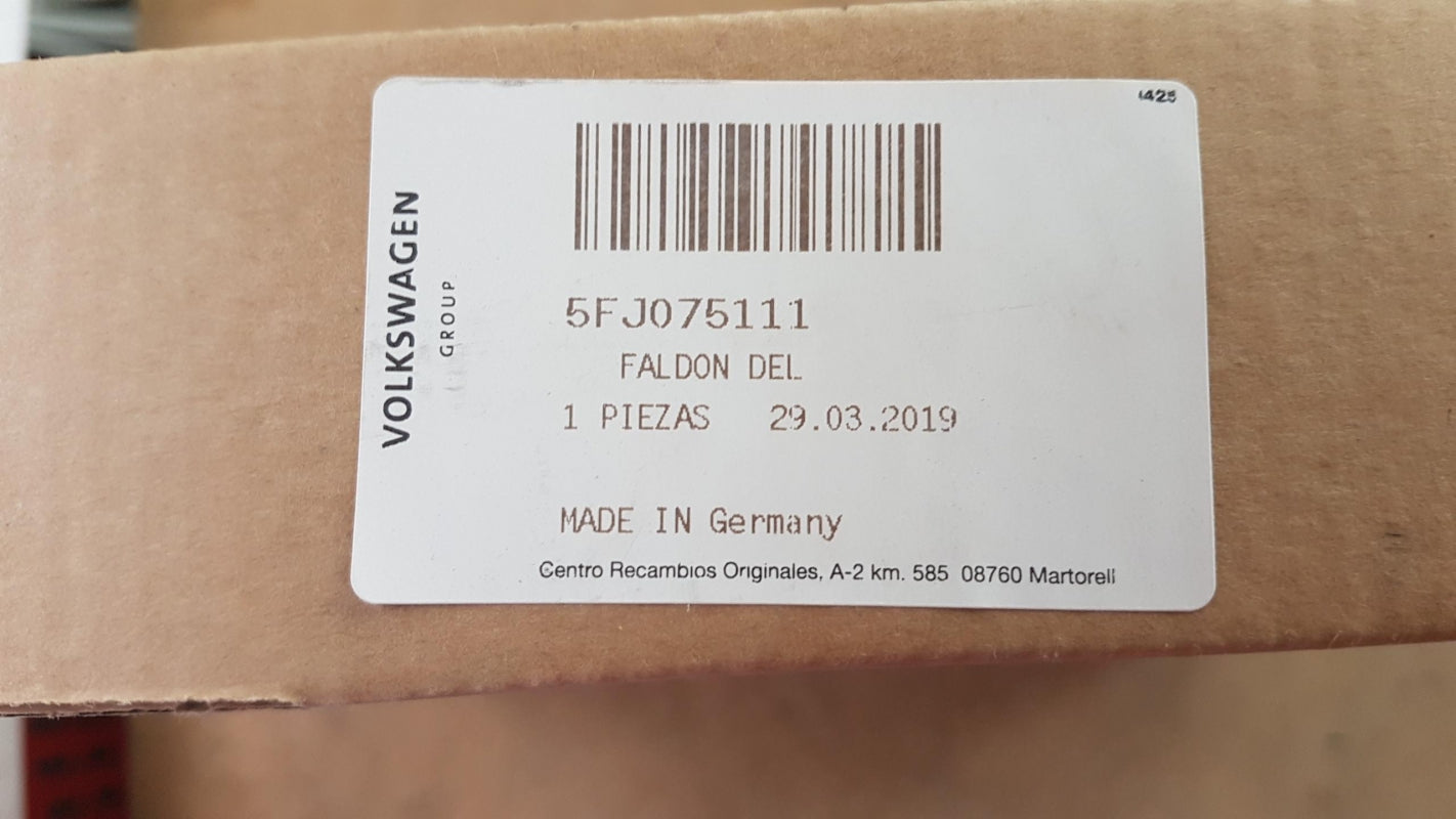 Original SEAT Tarraco 2018> Vordere Schmutzfänger 5FJ075111