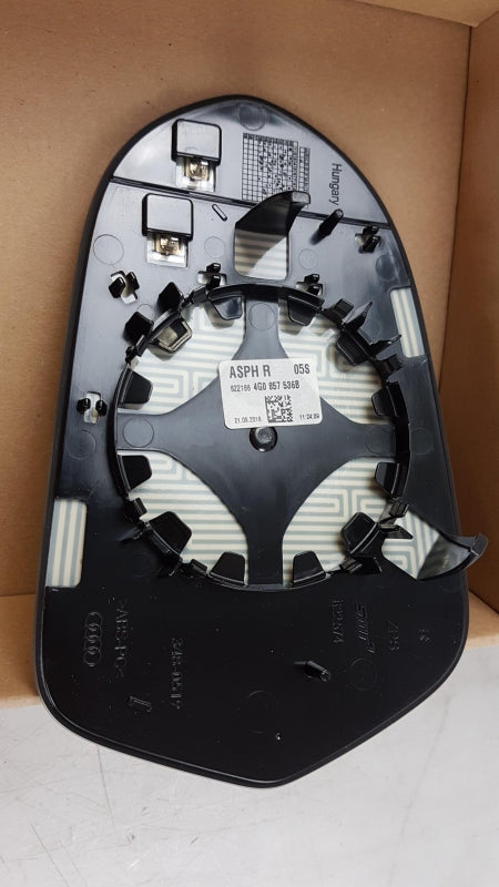 Original OE Volkswagen Außenspiegelglas 4G0857536B