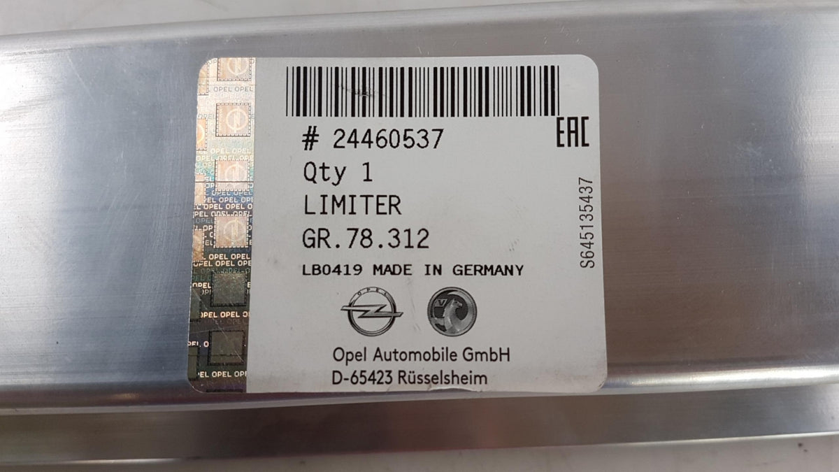 Original OPEL Astra-H Zafira-B Stoßfänger Aufpralldämpfer vorne 24460537