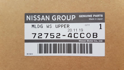 Original OE NISSAN Windscheibe Dichtung 727524CC0B