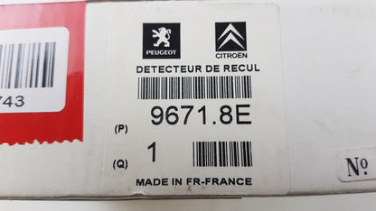 Original PEUGEOT 207 308 407 SW Einparkhilfe hinten 96718E