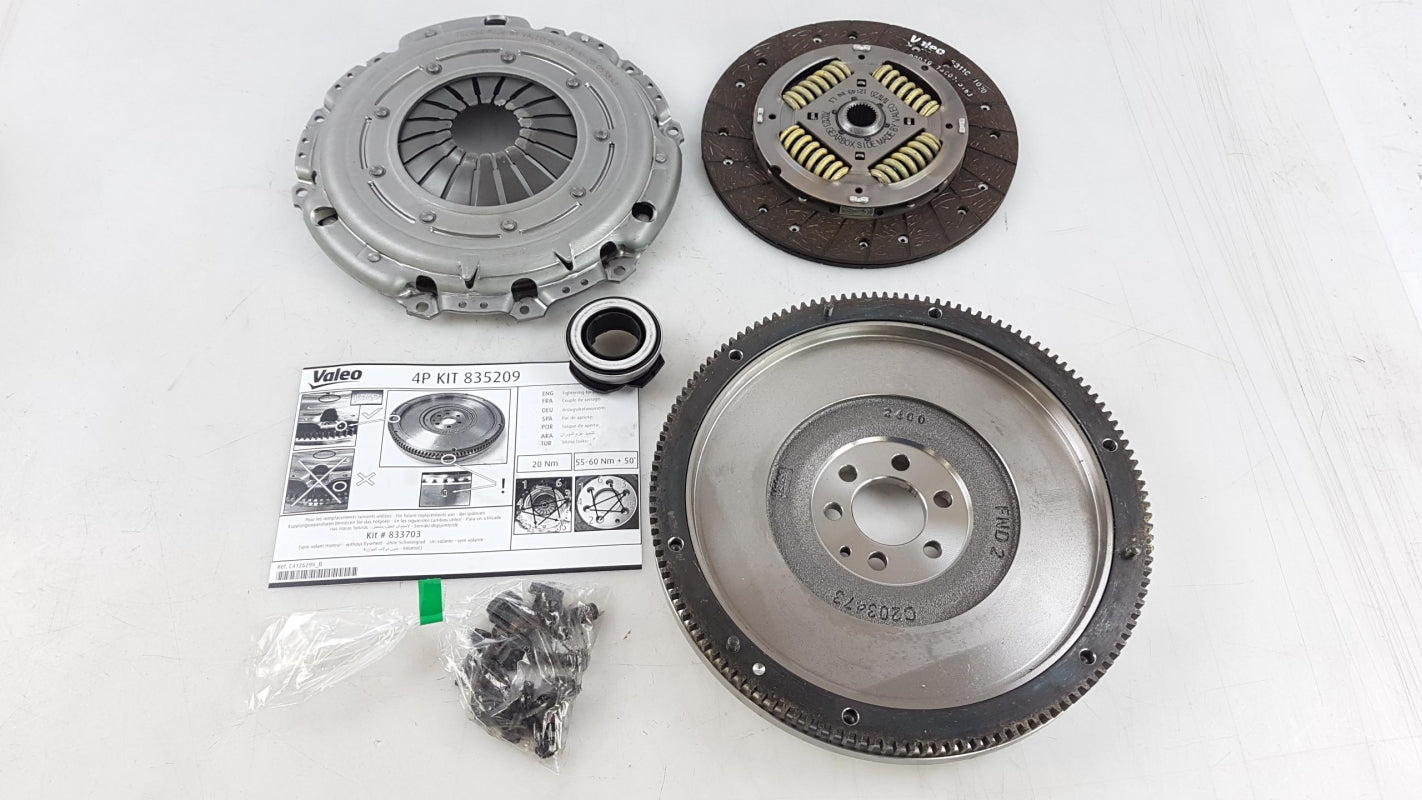 VALEO für AUDI VW SKODA SEAT Kupplungssatz mit Schwungrad 1.6/1.9 TDI 835209