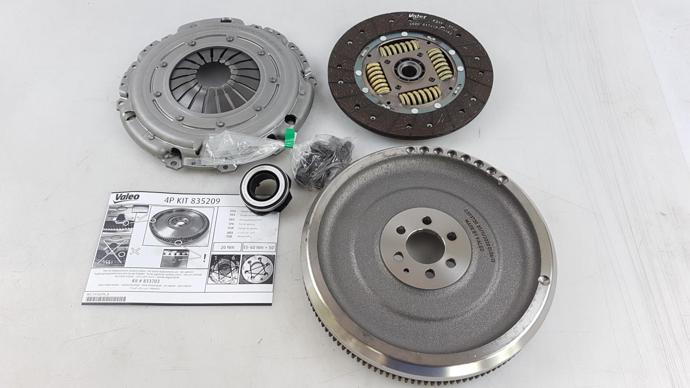 VALEO für AUDI VW SKODA SEAT Kupplungssatz mit Schwungrad 1.6/1.9 TDI 835209