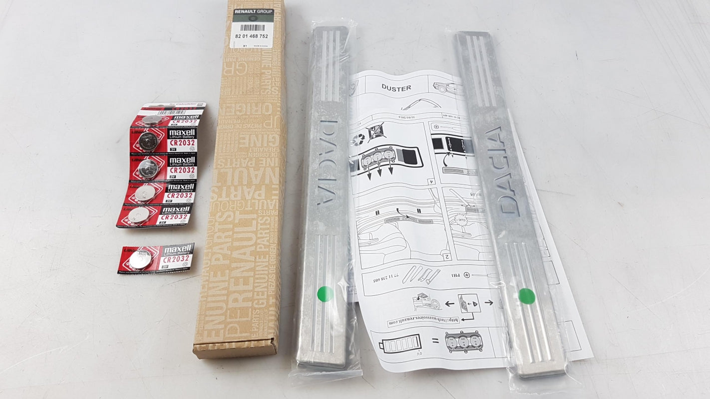 Original DACIA Duster Lodgy Dokker Einstiegsleisten Satz 2 Stück 8201468752