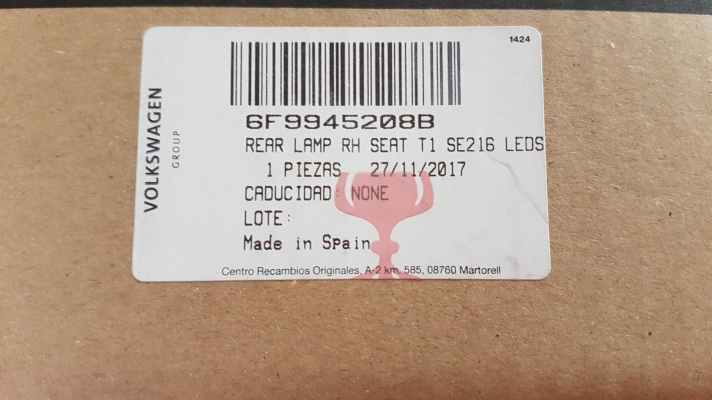 Original SEAT Arona KJ7 Rückleuchte Rechts 6F9945208B