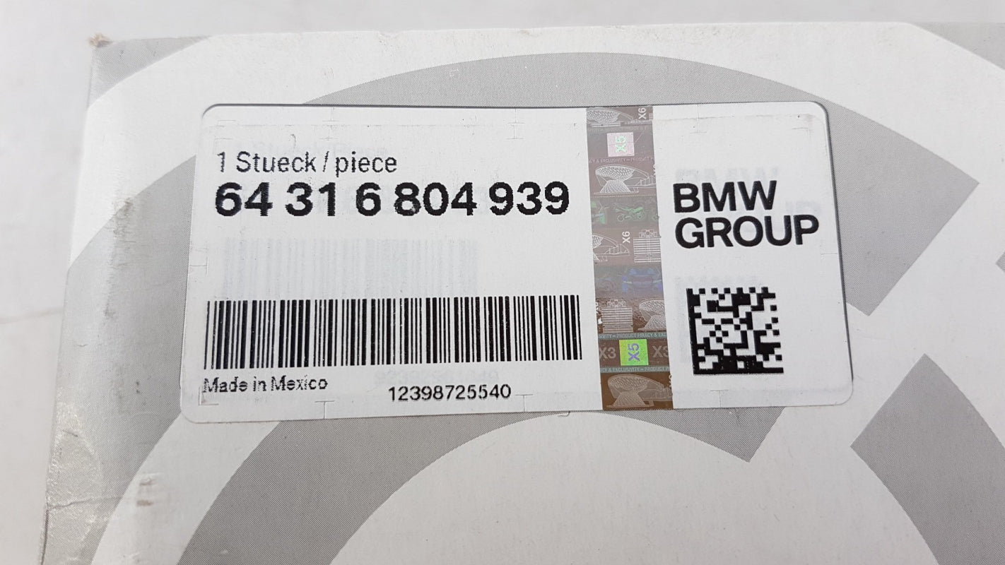 Original BMW X5 E70 F15 F85 X6 E71 F16 F86M Filtersatz Innenraumluft 64316804939