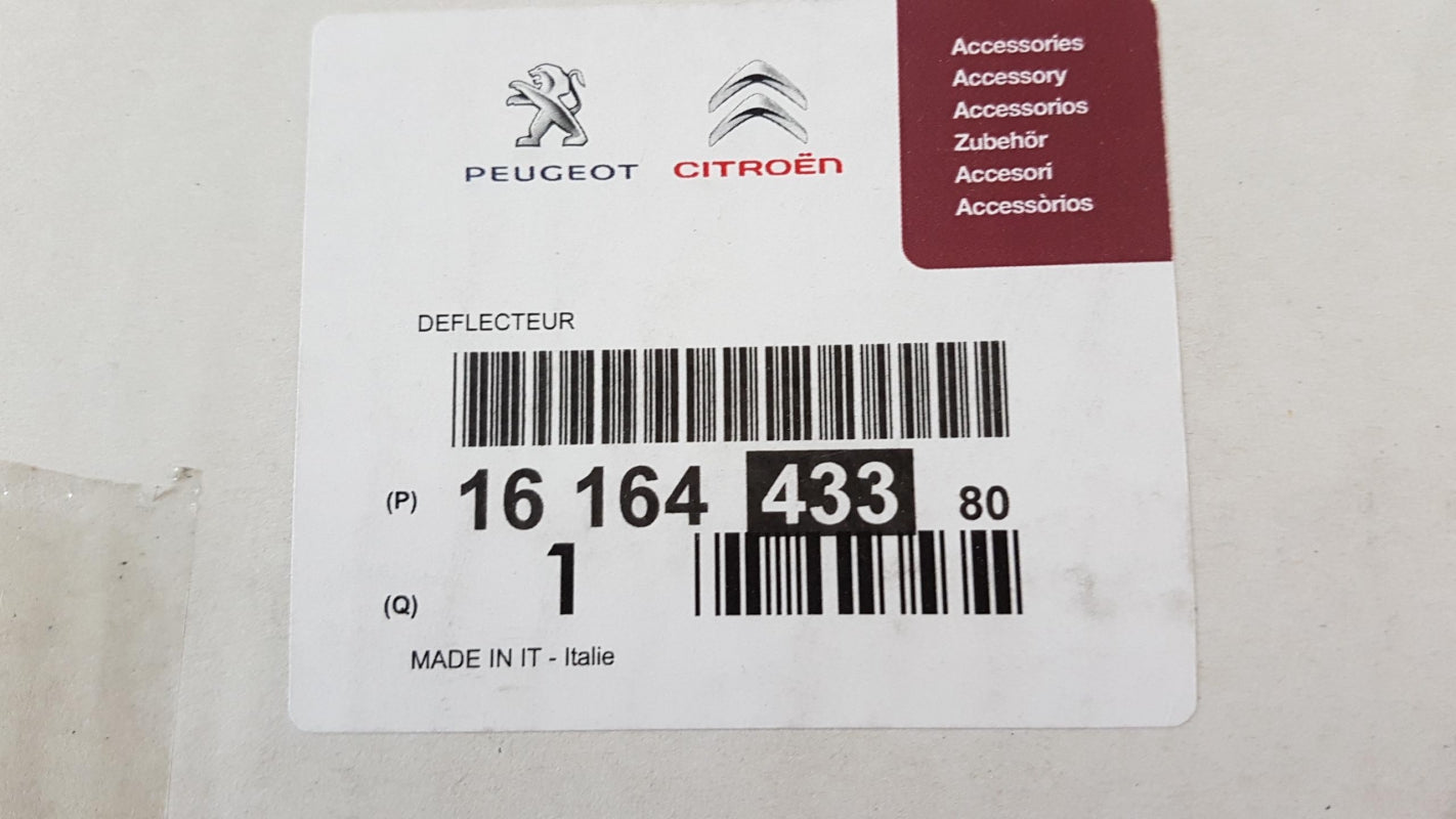 Original OE Peugeot Windabweiser 1616443380