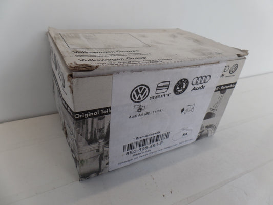 Original AUDI A4 B7 '04-'09 Bremsbeläge 288X12mm hinten 8E0698451F