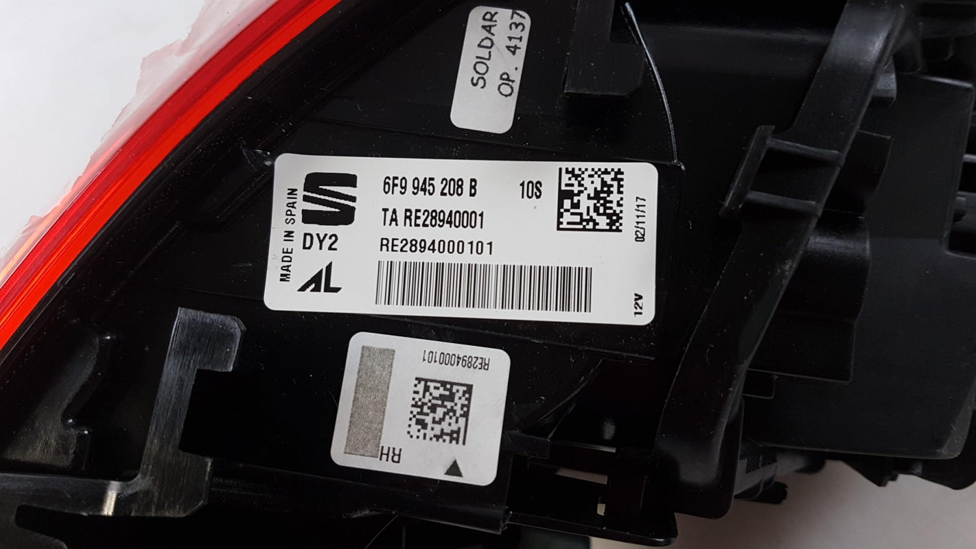 Original SEAT Arona KJ7 Rückleuchte Rechts 6F9945208B