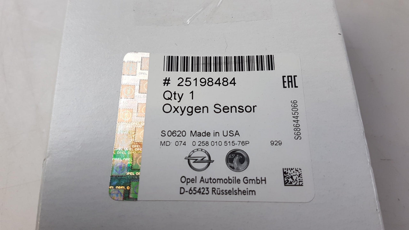Original OE OPEL Lambdasonde 25198484