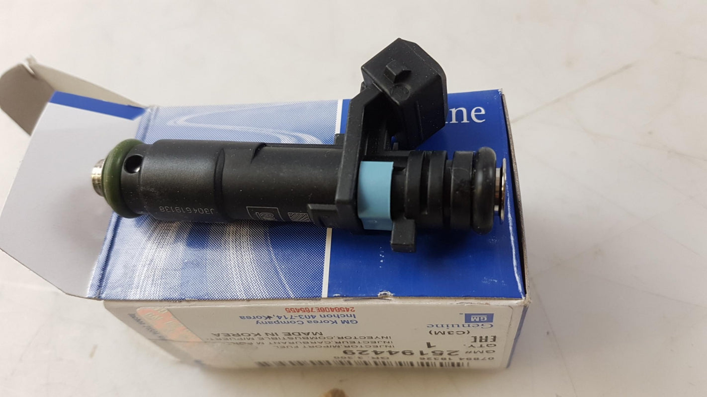 Original OE CHEVROLET injector nozzle 25194429 