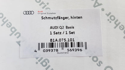 Original OE Volkswagen Schmutzfänger 81A075101