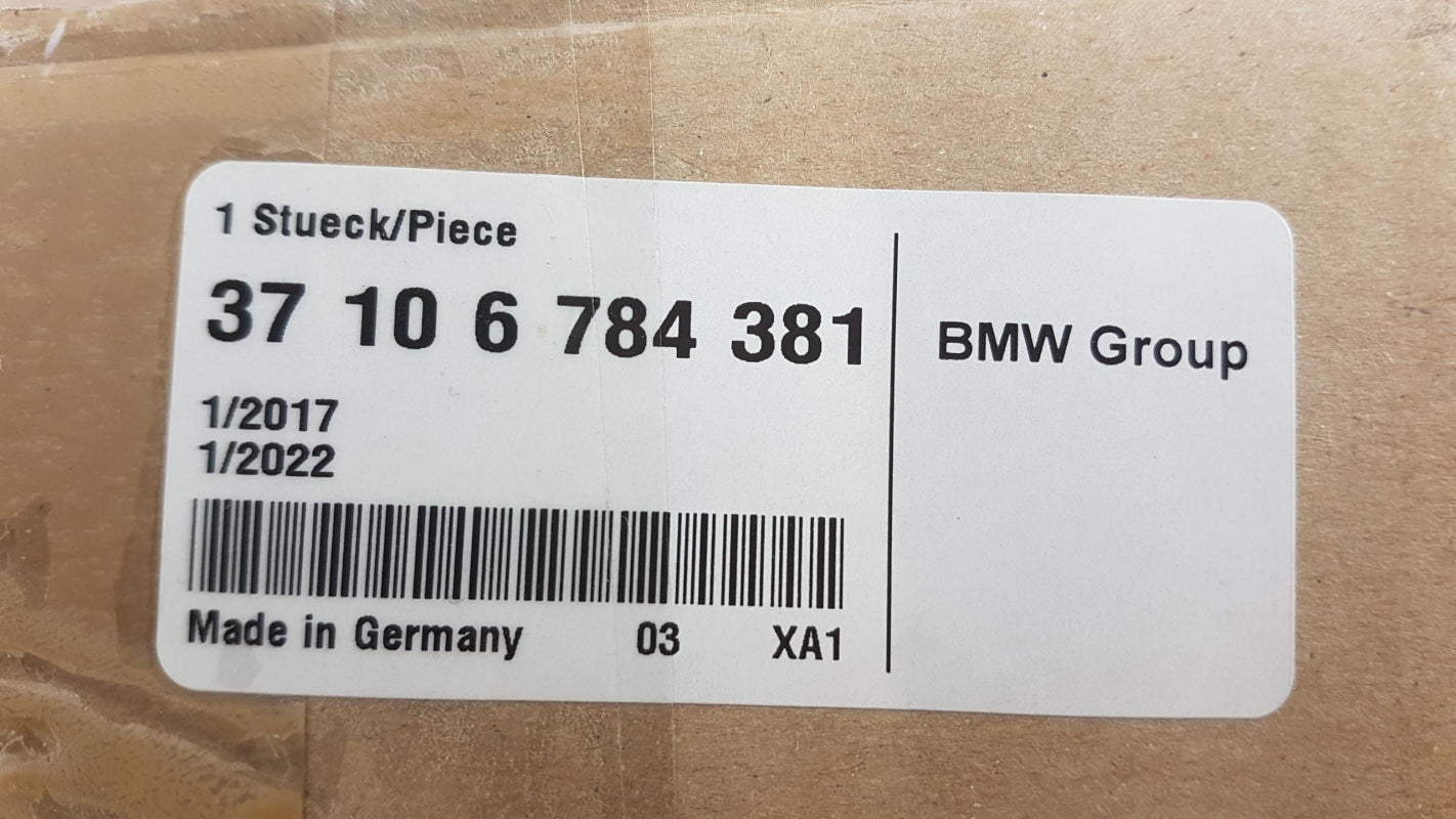 Original BMW 5' F11 Luftfeder Luftfederung Federbalg Hinten 37106784381
