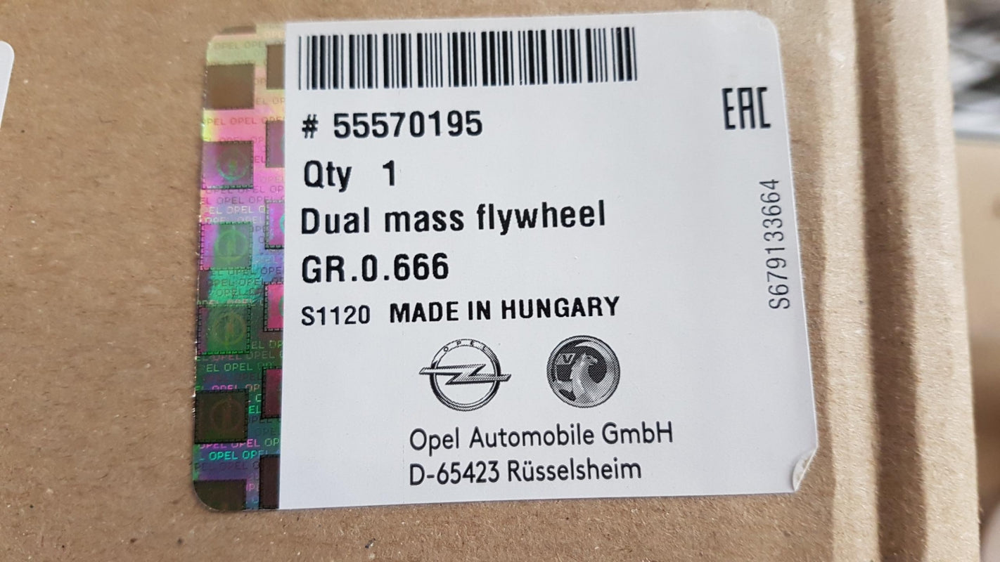 Original OPEL Astra-J Mokka Corsa-D Schwungrad 55570195