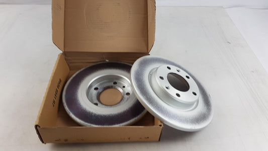 Original PEUGEOT 308 II (13-21) 2x Bremsscheiben Satz Ø 268mm Hinten 1609582880