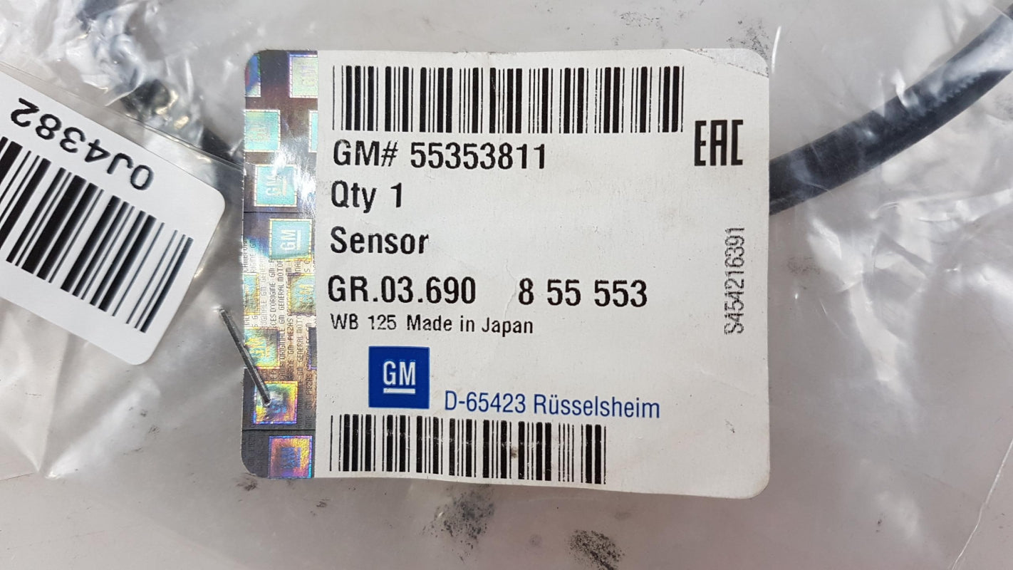 Original OPEL Astra- H Vectra-C Zafira-B Lambdasonde 1.6/1.8 Vorne 55353811