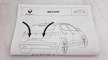 Original RENAULT Megane IV (2016-2020) Ladenkantenschutz Satz Hinten 8201512194