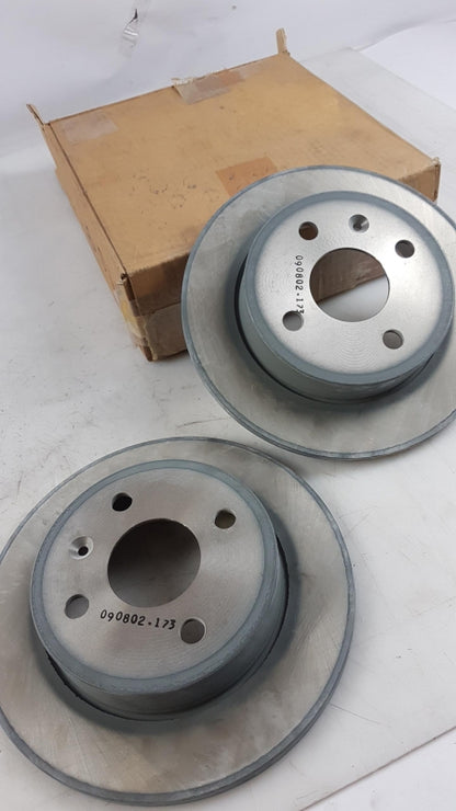 Original OPEL Astra-G/H Meriva-A Bremsscheibensatz 2-St. 240X10mm hinten 9196587