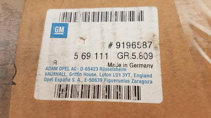 Original OPEL Astra-G/H Meriva-A Bremsscheibensatz 2-St. 240X10mm hinten 9196587