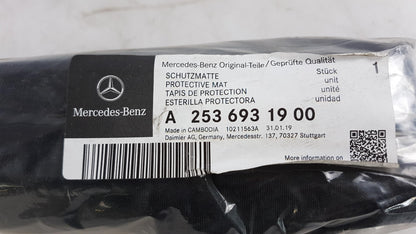 Original MERCEDES-BENZ Zick-Zack Ladekantenschutz Kofferraum Schwarz A2536931900