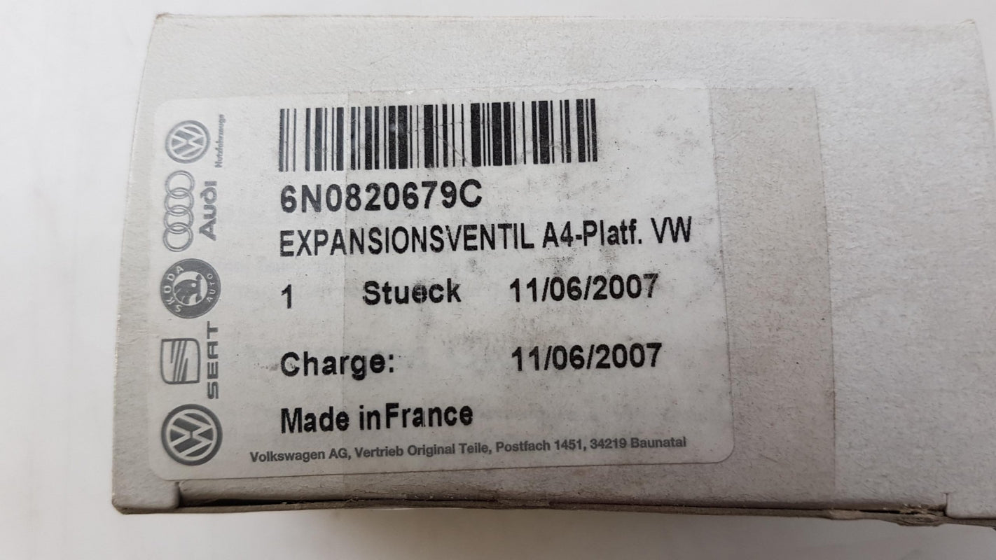 Original OE Volkswagen Klimaanlage Expansionsventil 6N0820679C
