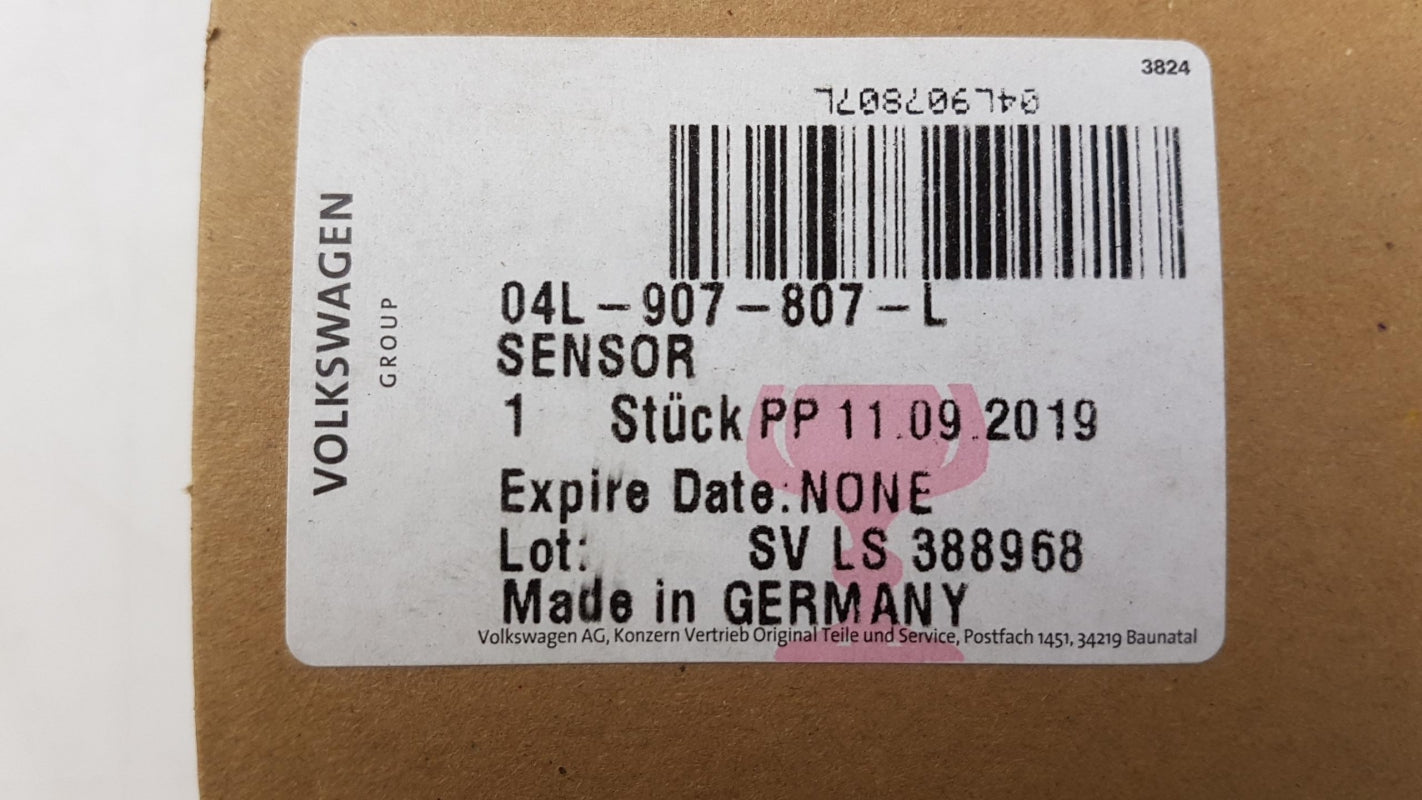 Original AUDI Q3 2015-2018 VW Tiguan 2012-2018 NOx Sensor Lambdasonde 04L907807L