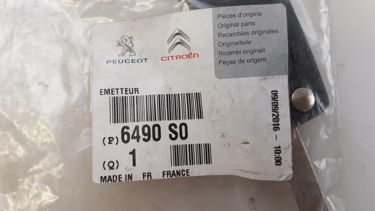Original OE Peugeot Schlüssel 6490S0