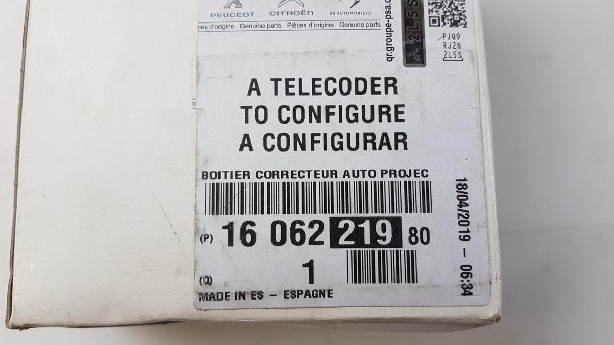 Original OE Peugeot Steuergerät 1606221980