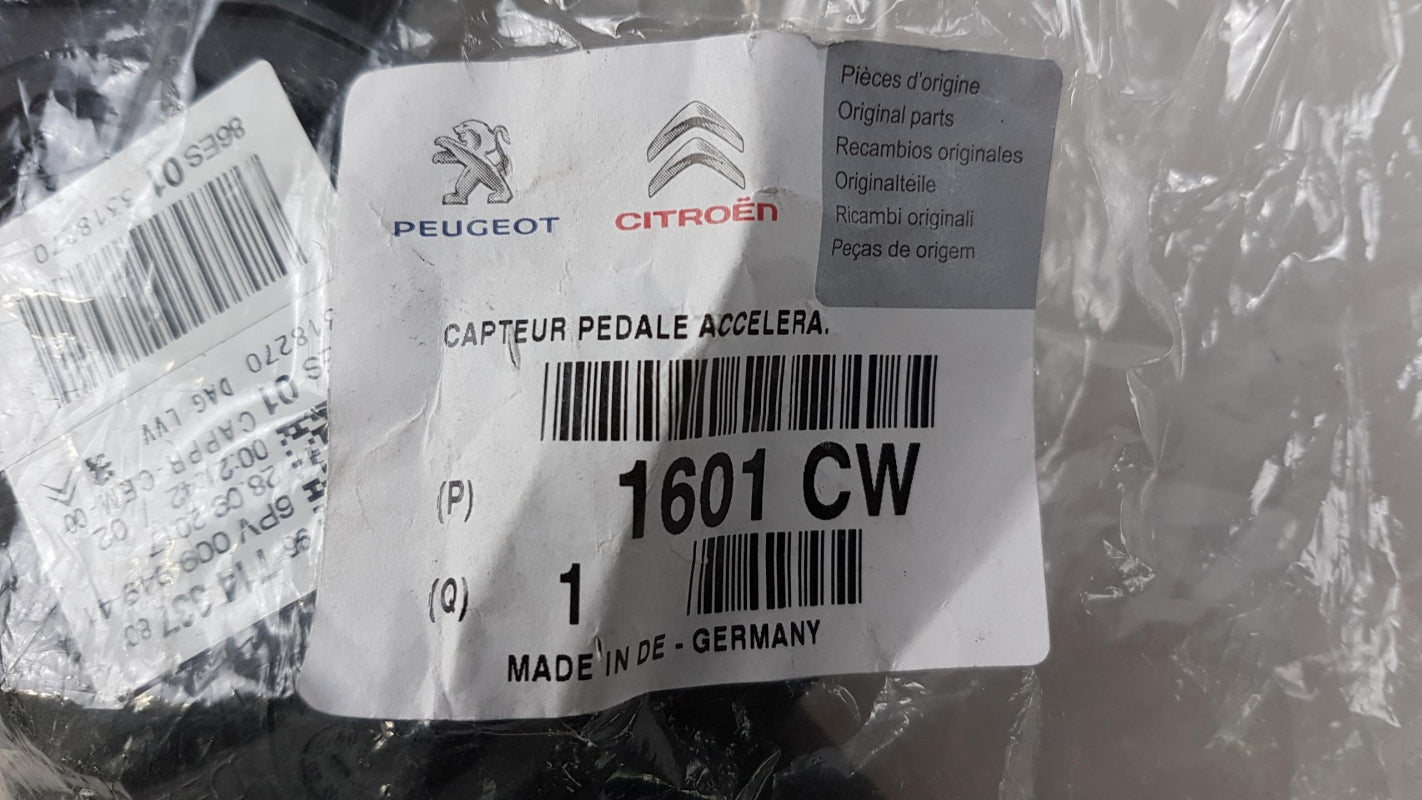 Original CITROEN C-Elysee C3 C3 PEUGEOT 207 208 301 2008 Gaspedal 1601CW