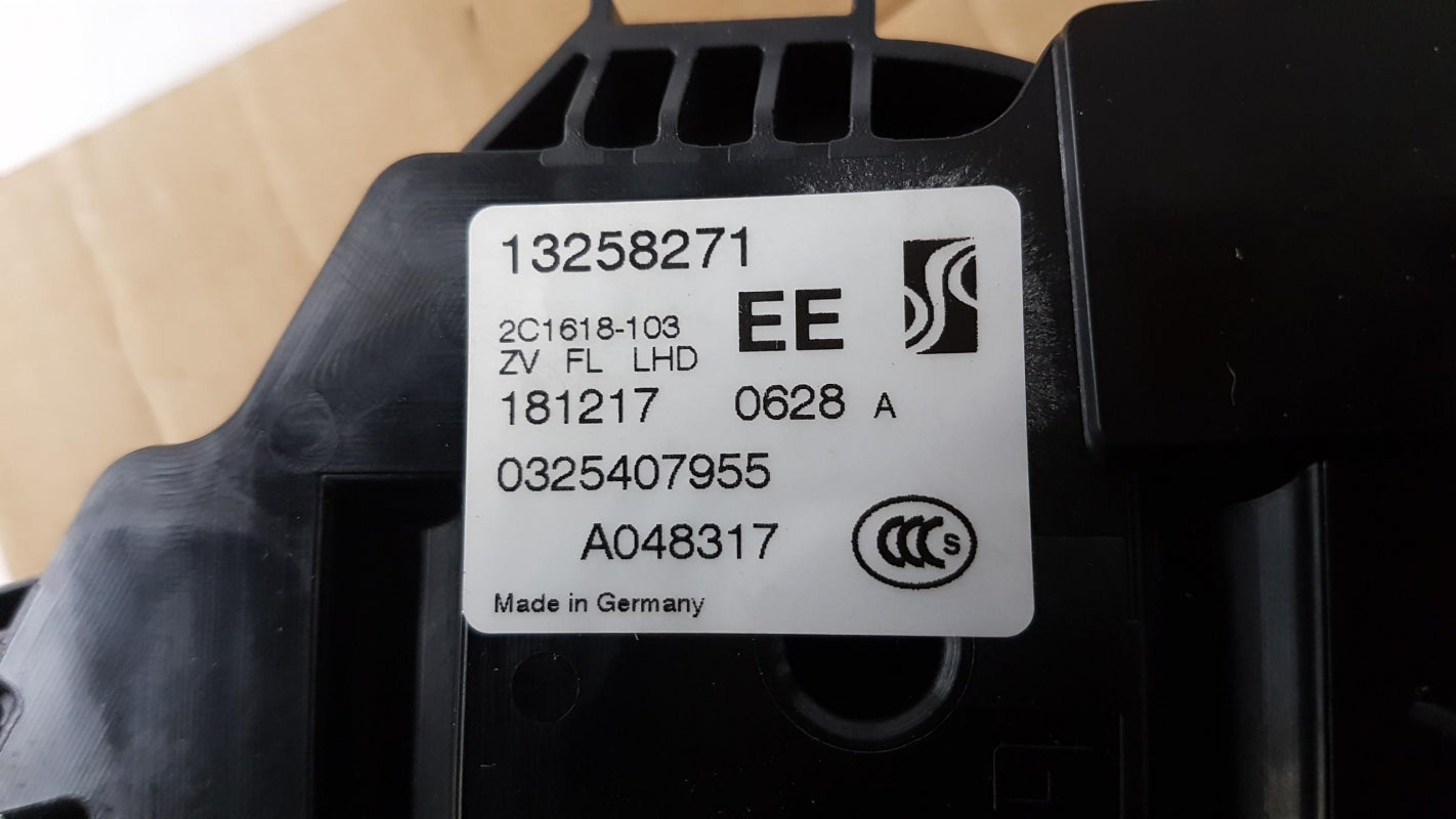 Original OPEL Corsa-D Türschloss vorne links 13258271