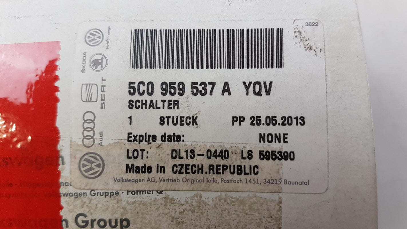 Original VW Amarok Golf VI Tiguan 5N Touran Lenkradschalter links 5C0959537AYQV