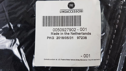 Original FIAT Tipo 4-türig '15- Fußmattensatz 4-teilig Textil schwarz 50927902