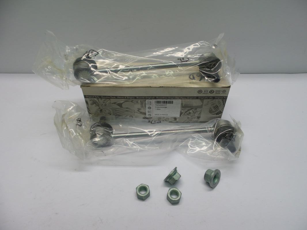 Original VW Sharan SEAT Alhambra Koppelstange 2 stück mit Mutter 7M3498317